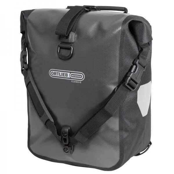 Ortlieb Sport-Roller Classıc Ön Bisiklet Çanta 25L Asfalt-Siyah QL2.1 F6305