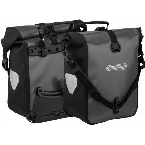 Ortlieb Sport-Roller Classıc Ön Bisiklet Çanta 25L Asfalt-Siyah QL2.1 F6305