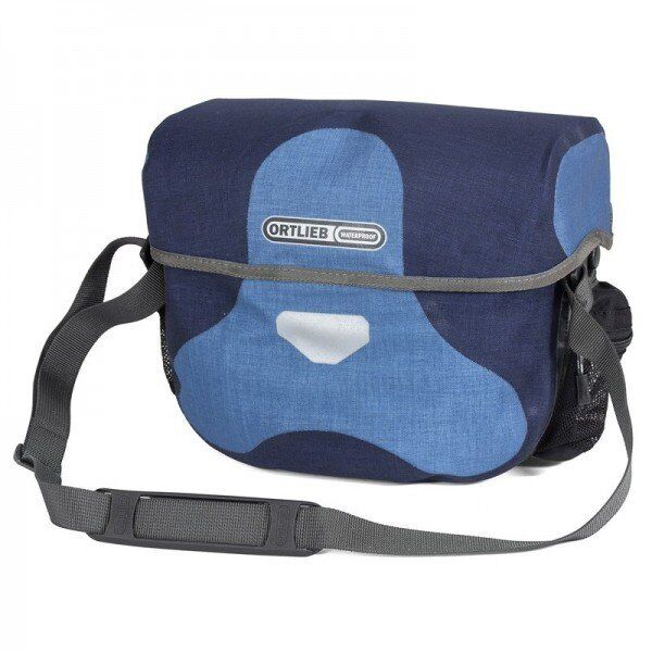 Ortlieb Ultimate Six Plus Gidon Çantası 7L Kot Çelik Mavi F3172