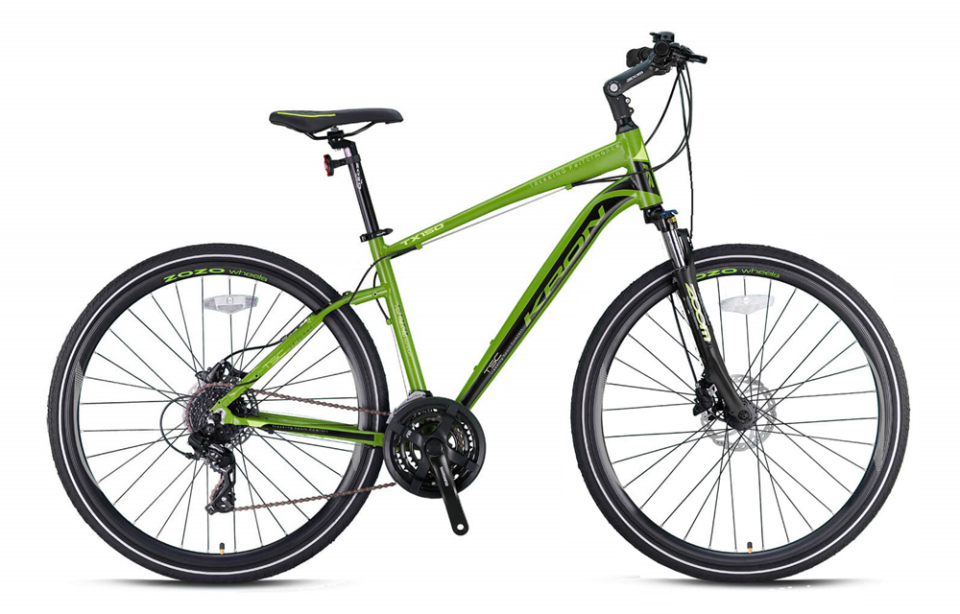 KRON TX 150 - 28 Jant  ŞEHİR BİSİKLETİ - 20'' - 24 Vites - H.DISC - Mat Haki-Açık Sarı/Siyah