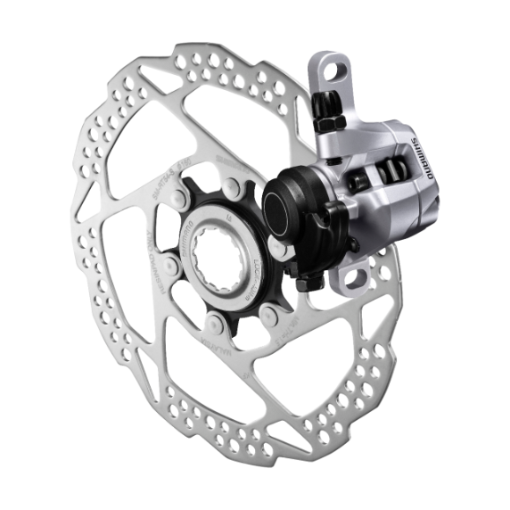 Shimano Mekanik Ön Disk Fren Kaliperi BR-R317 | Gümüş | Post-tipi |