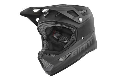 GIANT %100 STATUS FULLFACE KASK XL (61/62Cm) - Siyah
