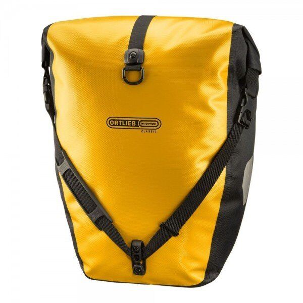 Ortlieb Back-Roller Classıc Arka Bisiklet Çanta 40L Güneş Sarı Siyah QL2.1 F5310