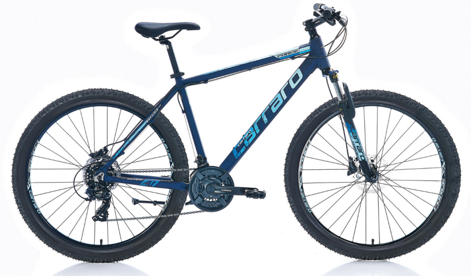 27.5'' Carraro Force 720 21 Vites Hidrolik Disk Dağ Bisikleti 38 Cm - M.PETROL YEŞİL