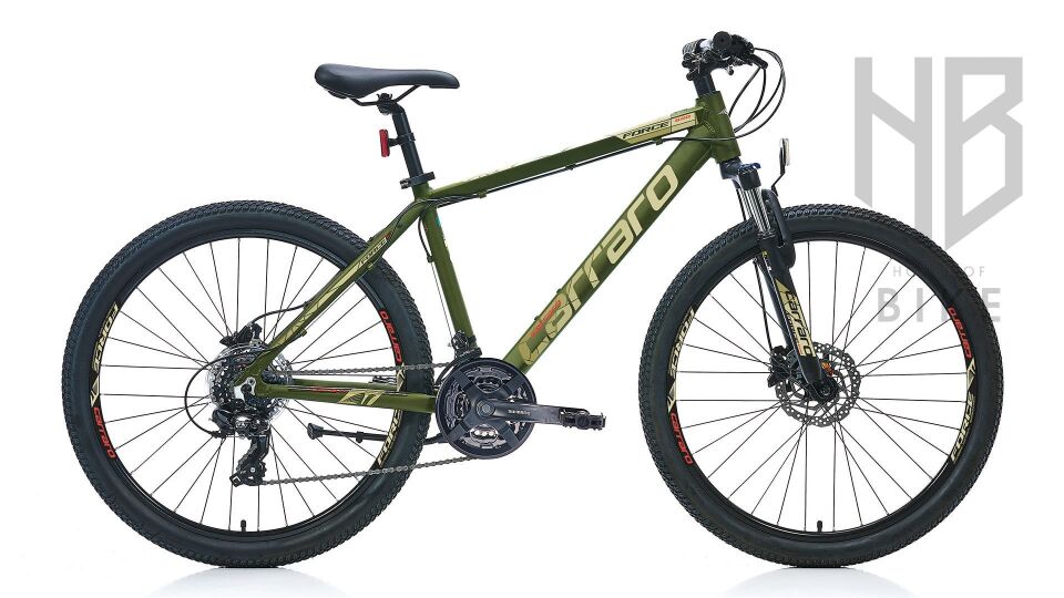 CARRARO FORCE 620 26'' 21-V HD Mat Siyah - Turuncu - 38 Cm