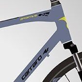 Carraro Sportive 225 24V HD 28'' Jant M.ANT.-SİYAH-KIRMIZI - 51 Cm