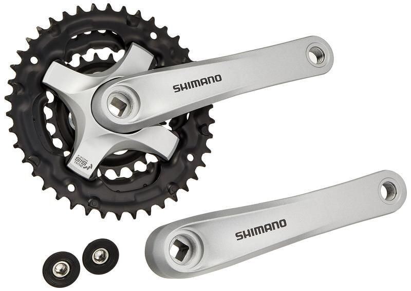 Shimano Tourney FC-TY501 Aynakol 3x6/7/8 | 48-38-28T | 170 mm | Gümüş | Zincir Korumasız |