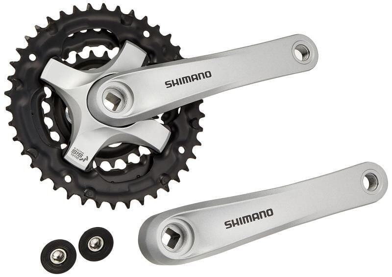 Shimano Tourney FC-TY501 Aynakol 3x6/7/8 | 48-38-28T | 170 mm | Gümüş | Zincir Korumasız |