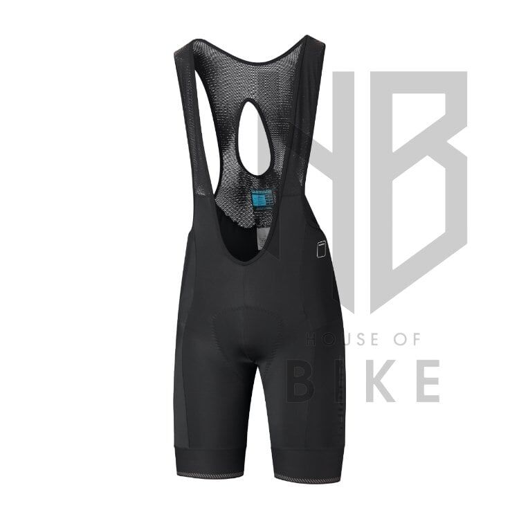 SHIMANO TENKU BIB SHORTS REGULAR NOSE SİYAH Large