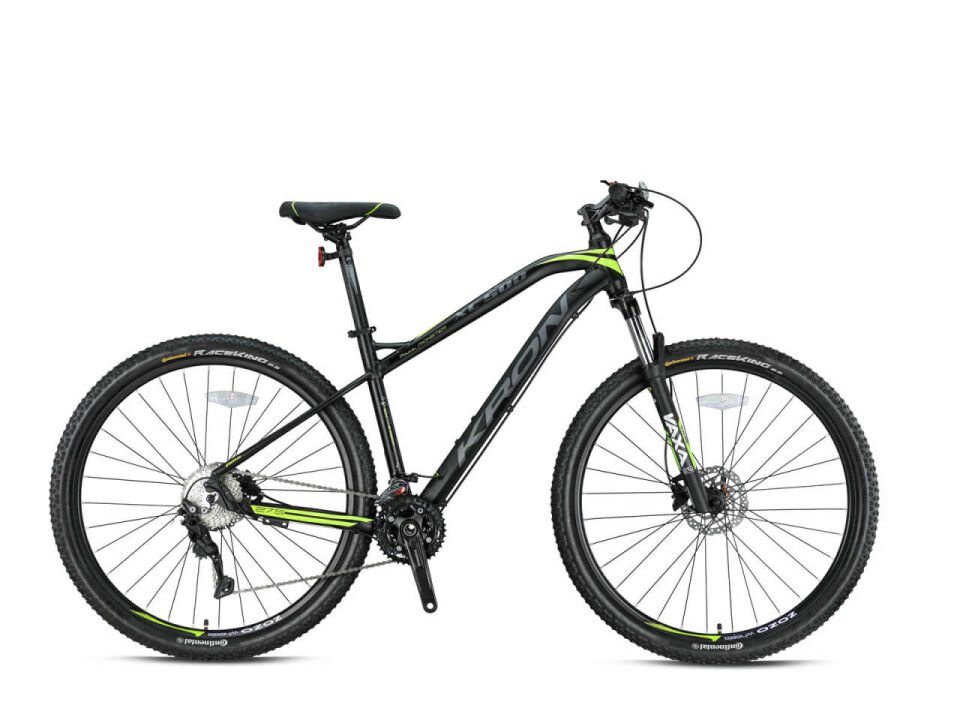 Kron XC500 - 27.5'' MTB Erkek - H.Disk - 18' - 30 VİTES MAT SİYA-FÜME/KIRMIZI