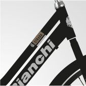 Bianchi Strada 105 28'' 21V VB - 46Cm - SİYAH-BEJ-GRİ