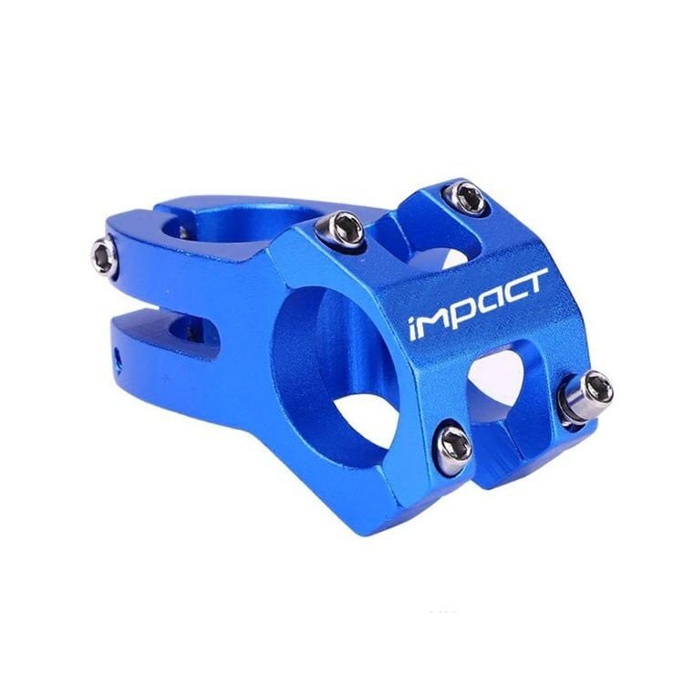 Impact SOLID Alüminyum Gidon Boğazı - 30mm Metalik Mavi