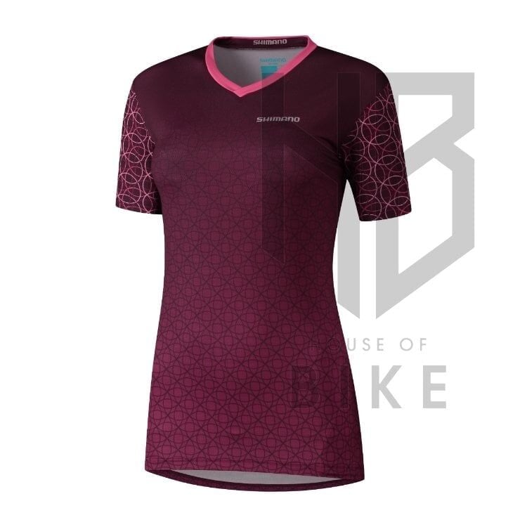 Shimano Saiko | Kadın | Kısa Kollu Forma - Mor