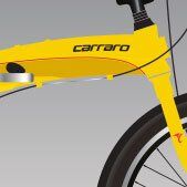 CARRARO FLEXI 107 20'' 7-V VB Sarı-Siyah-Kırmızı