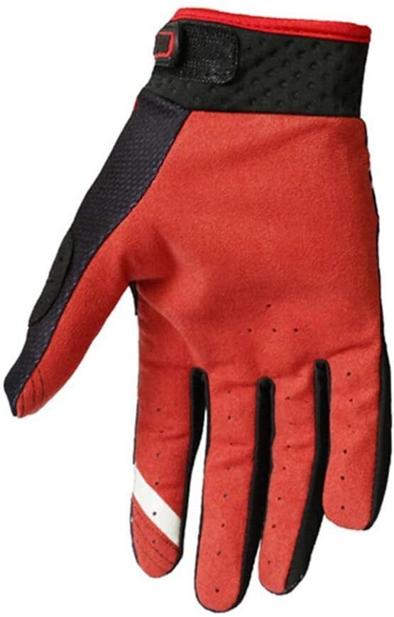 100percent 100% Ridefit Uzun Parmak Eldiven Beyaz/Navy/Turuncu - Large