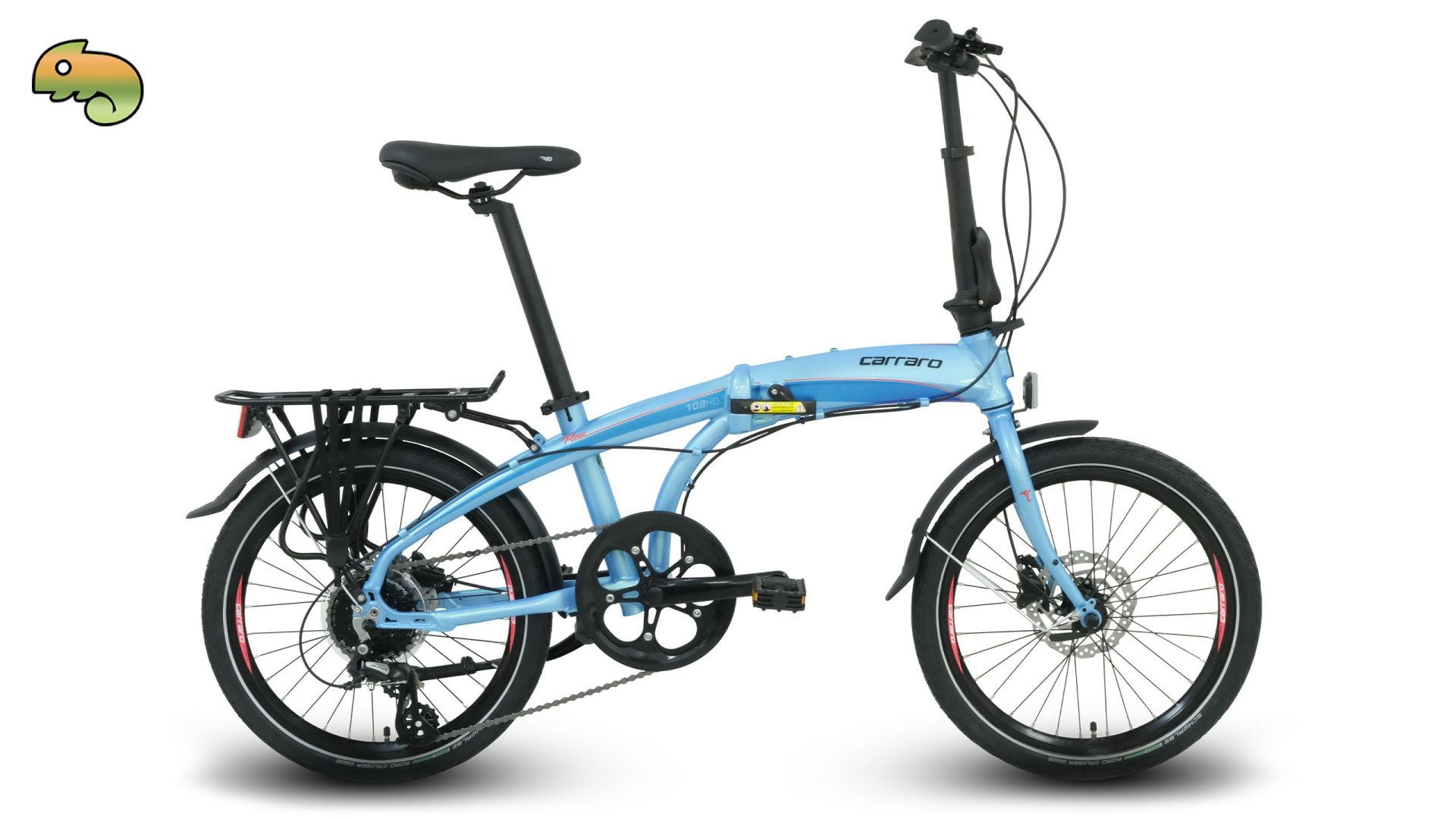 20'' CARRARO FLEXI 108 HD 320H 8-V MAVI-YESIL-TURKUAZ (B)-SIYAH-KIRMIZI