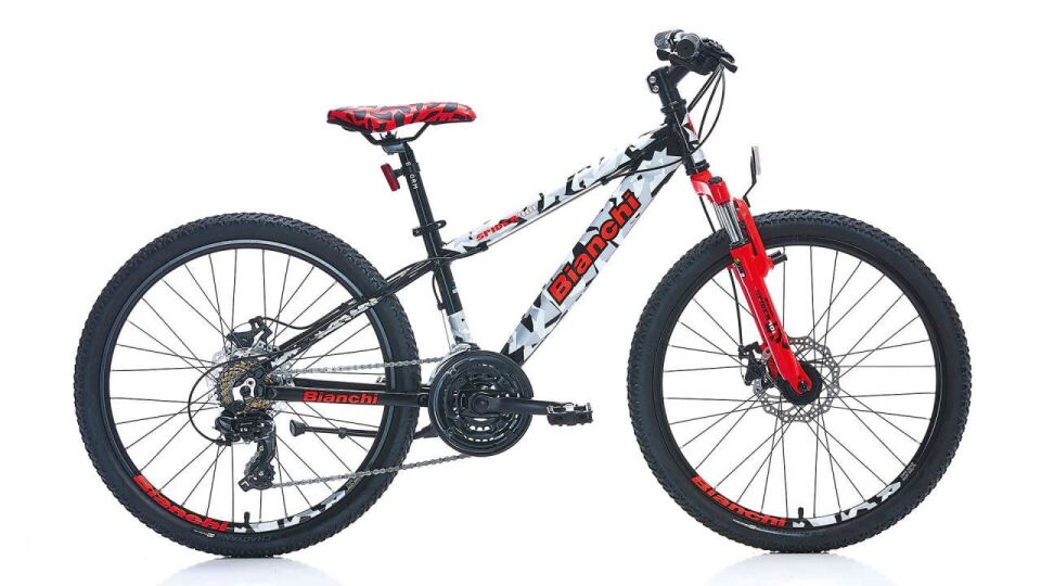 Biacnhi Spider 401 24'' 21V Mekanik Disk 320H Siyah/Beyaz/Gri/Kırmızı