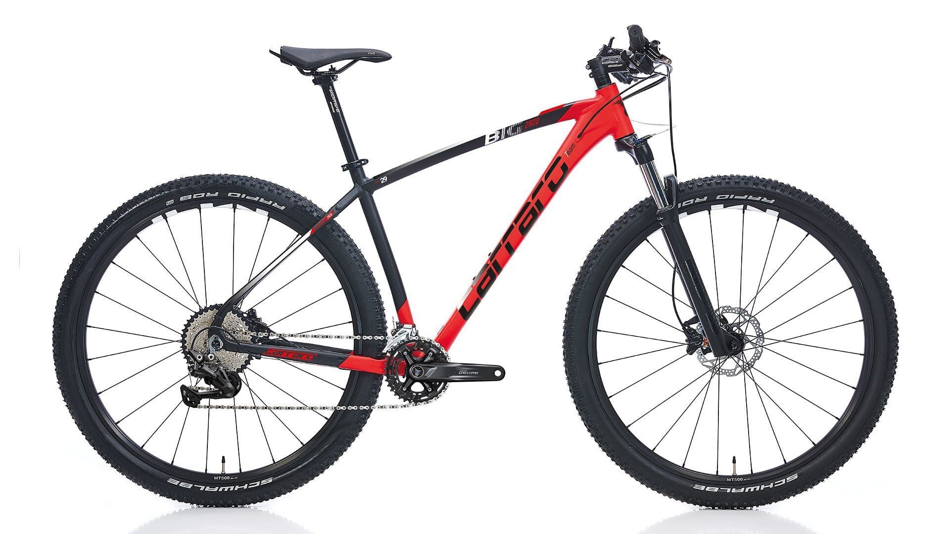Carraro Big 2920 20 Vites HD 48 Cm Mat Kırmızı-Siyah-Beyaz