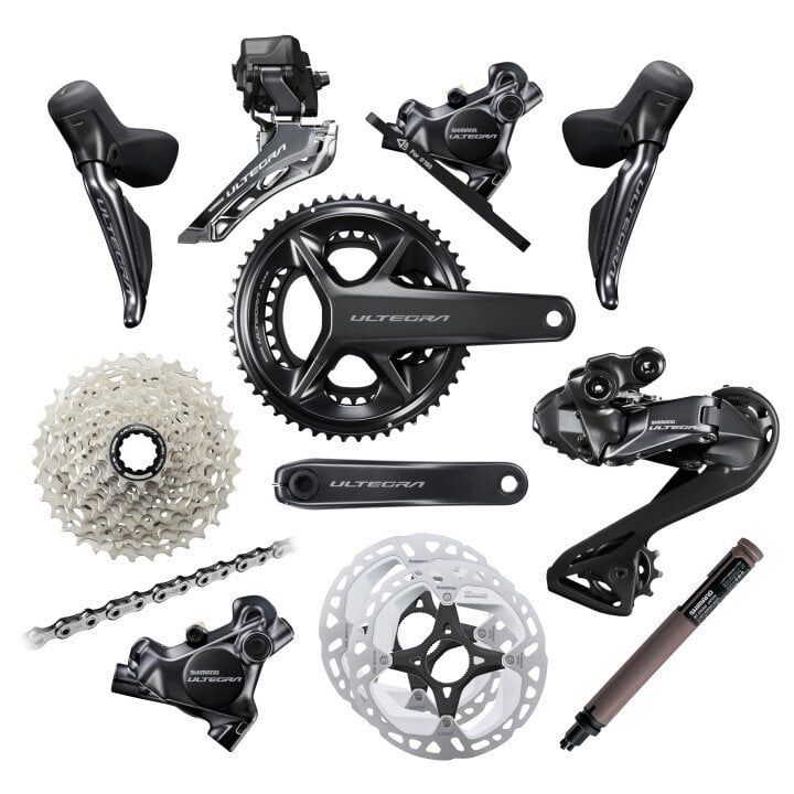 Shimano Ultegra Di2 R8100 Disk Fren Groupset - 2x12 Vites