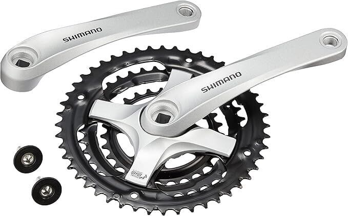 Shimano Aynakol 6/7/8 Vites 48/38/28T 175mm FC-TY501 | Gümüş | Zincir Korumasız |