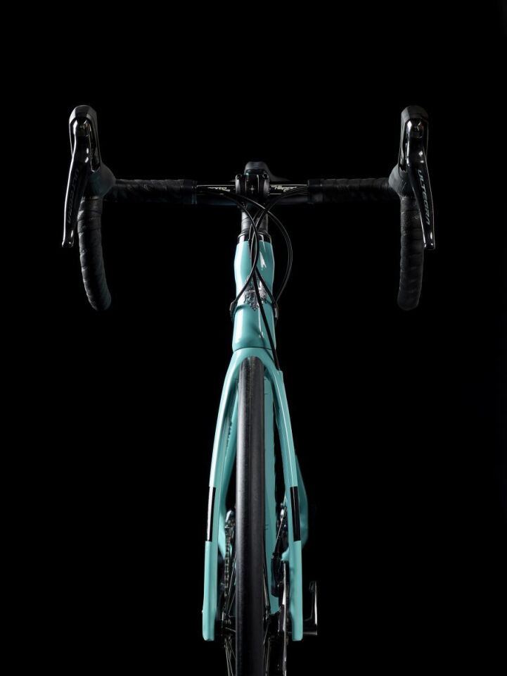 BIANCHI INFINITO XE DISK SHIMANO ULTEGRA 11S CELESTE CK16/BLACK FULL GLOOSY 50 Cm