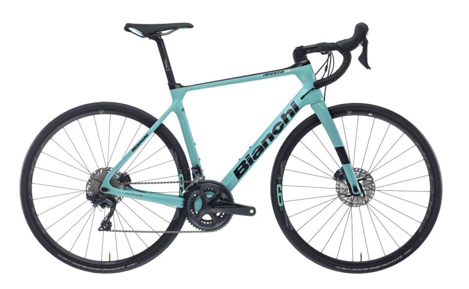 BIANCHI INFINITO XE DISK SHIMANO ULTEGRA 11S CELESTE CK16/BLACK FULL GLOOSY 50 Cm