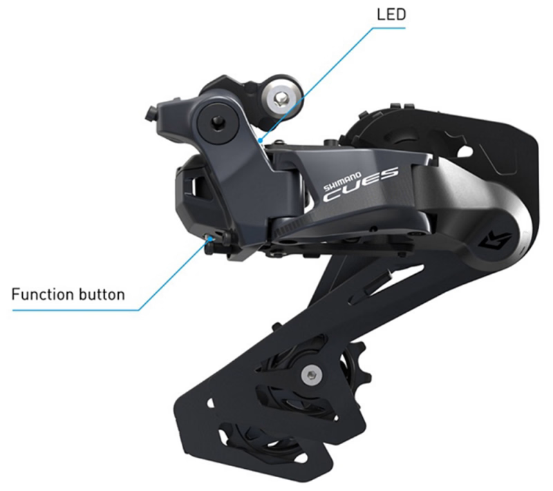Shimano CUES Di2 RD-U8050-SGS 11-Vites Arka Aktarıcı