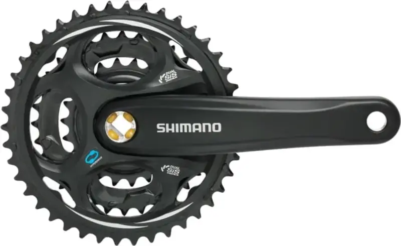 Shimano FC-M311 Aynakol | 3x7/8 Vites | 48-38-28T | 175 mm | Zincir Korumasız |