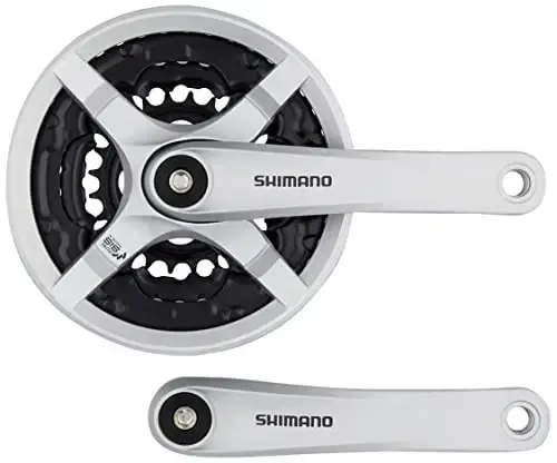 Shimano FC-TY501 Aynakol Üçlü 6/7/8 Vites 42/34/24T 170mm - Gümüş