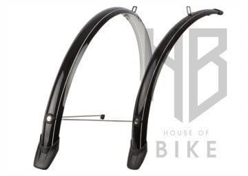 Polisport City Fiber Çamurluk Towny 28'' Siyah 51 mm