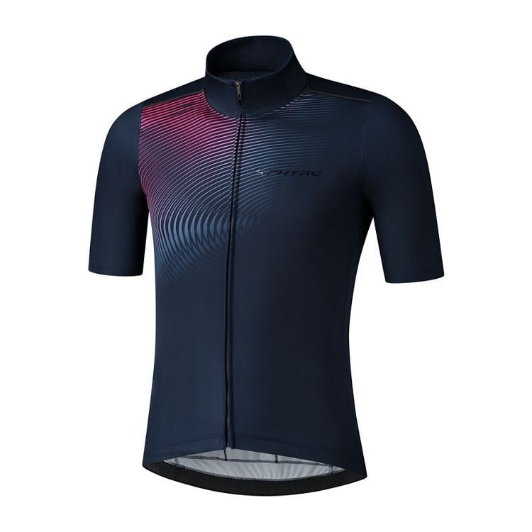 Shimano S-PHYRE Kısa Kollu Printed Kışlık Rüzgarlık Ceket Siyah/Yeşil - Small