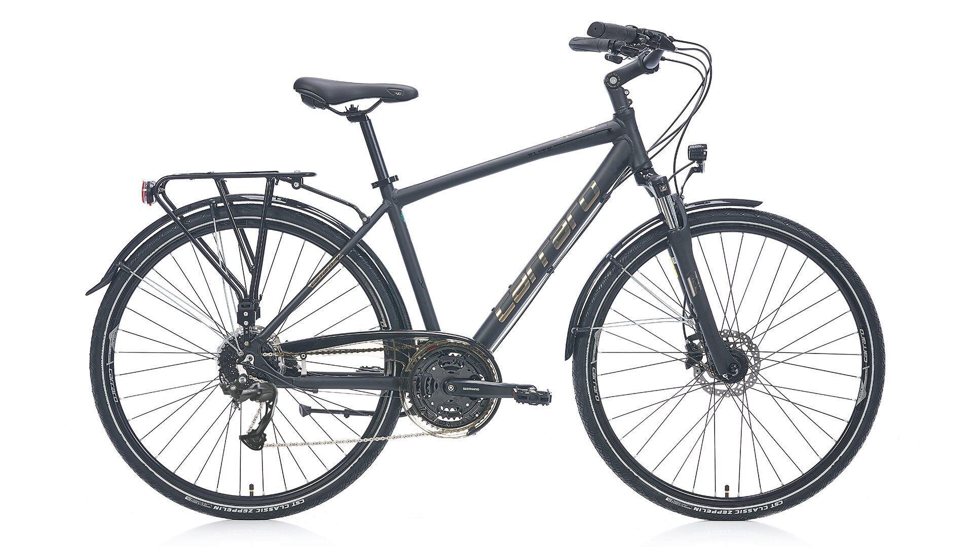 CARRARO 28'' ELITE 906 480H 27-V MAT SİYAH-PARLAK SİYAH-KOYU KROM