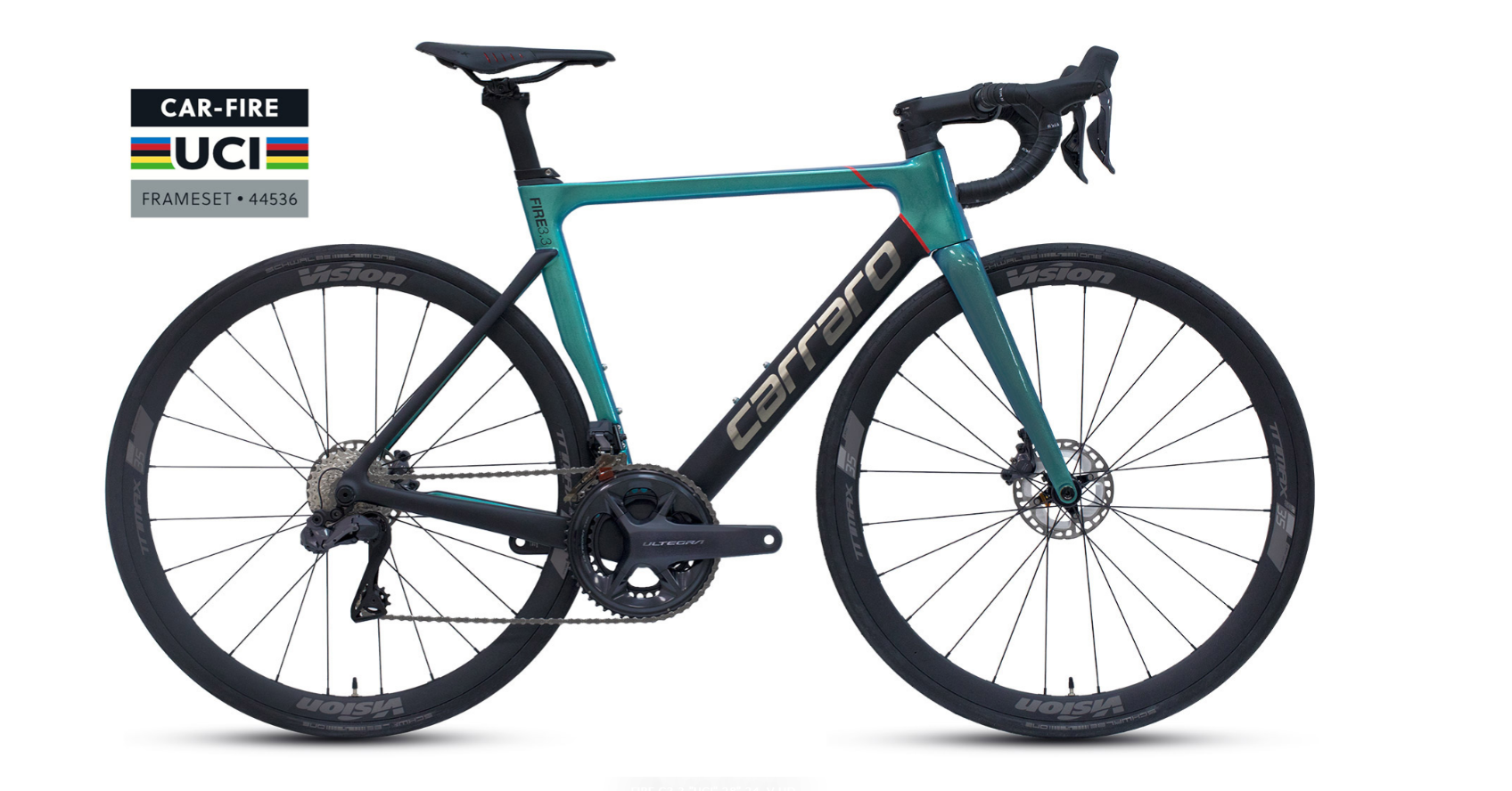 Carraro Fire C3.3 ''UCI'' 28'' 24-V HD | 51 Cm | Turkuaz