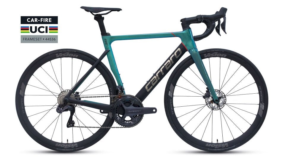 Carraro Fire C3.3 ''UCI'' 28'' 24-V HD | 51 Cm | Turkuaz