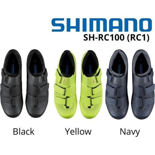 Shimano SH-RC100 Kilitli Bisiklet Ayakkabısı Asker Mavisi - 46