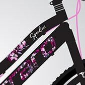 Carraro Speed 262 26'' 21-V VB SİYAH-PEMBE-BEYAZ-38Cm