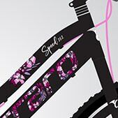 Carraro Speed 262 26'' 21-V VB SİYAH-PEMBE-BEYAZ-38Cm