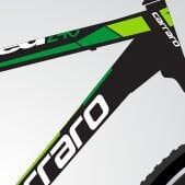 CARRARO SPEED 260 26'' 21-V VB MAT SİYAH-KIRMIZI - 41 Cm