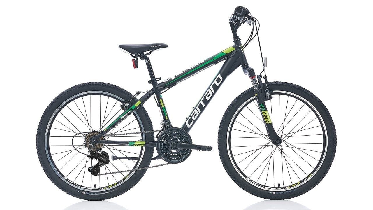 Carraro Speed 240 24'' 21-V VB SİYAH-YEŞİL-36Cm