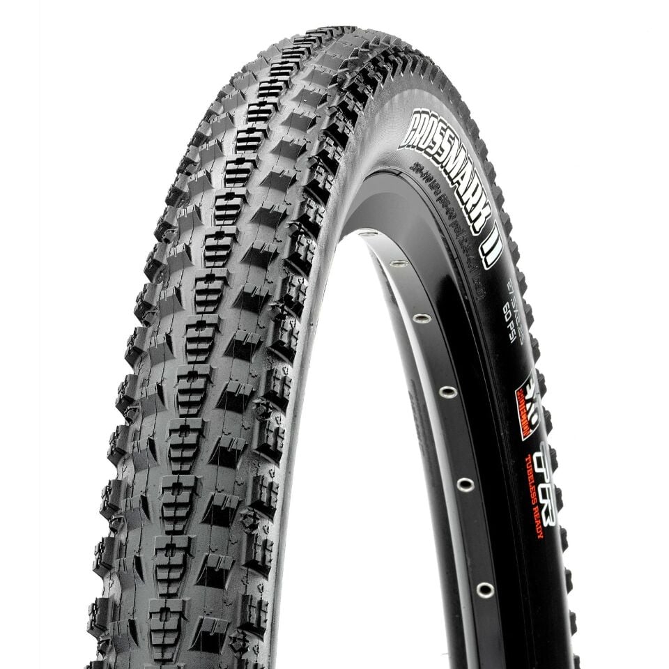 Maxxis  Dış Lastik MTB Crossmark II 27.5x2.10 EXO Tubeless Ready Siyah