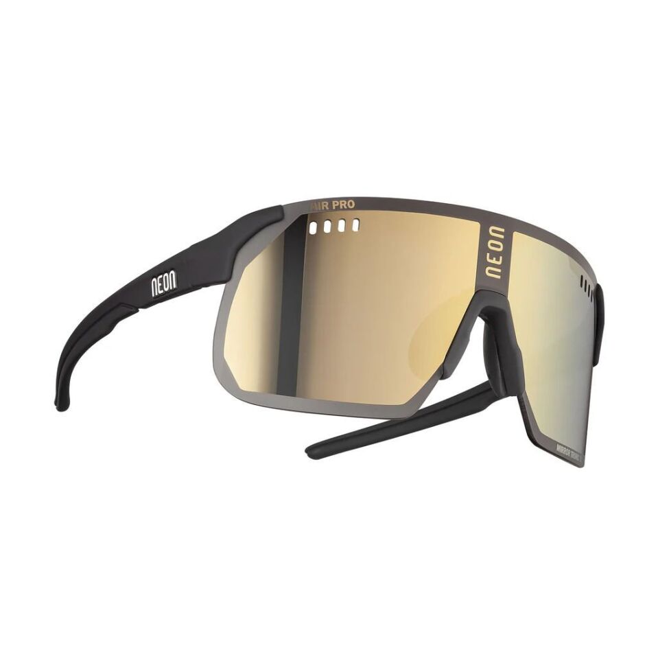 Neon AIR PRO MIRROR Bronze Lens Gözlük - Siyah