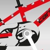 Carraro Red Eagle 14 14'' 1-V VB BEYAZ-KIRMIZI