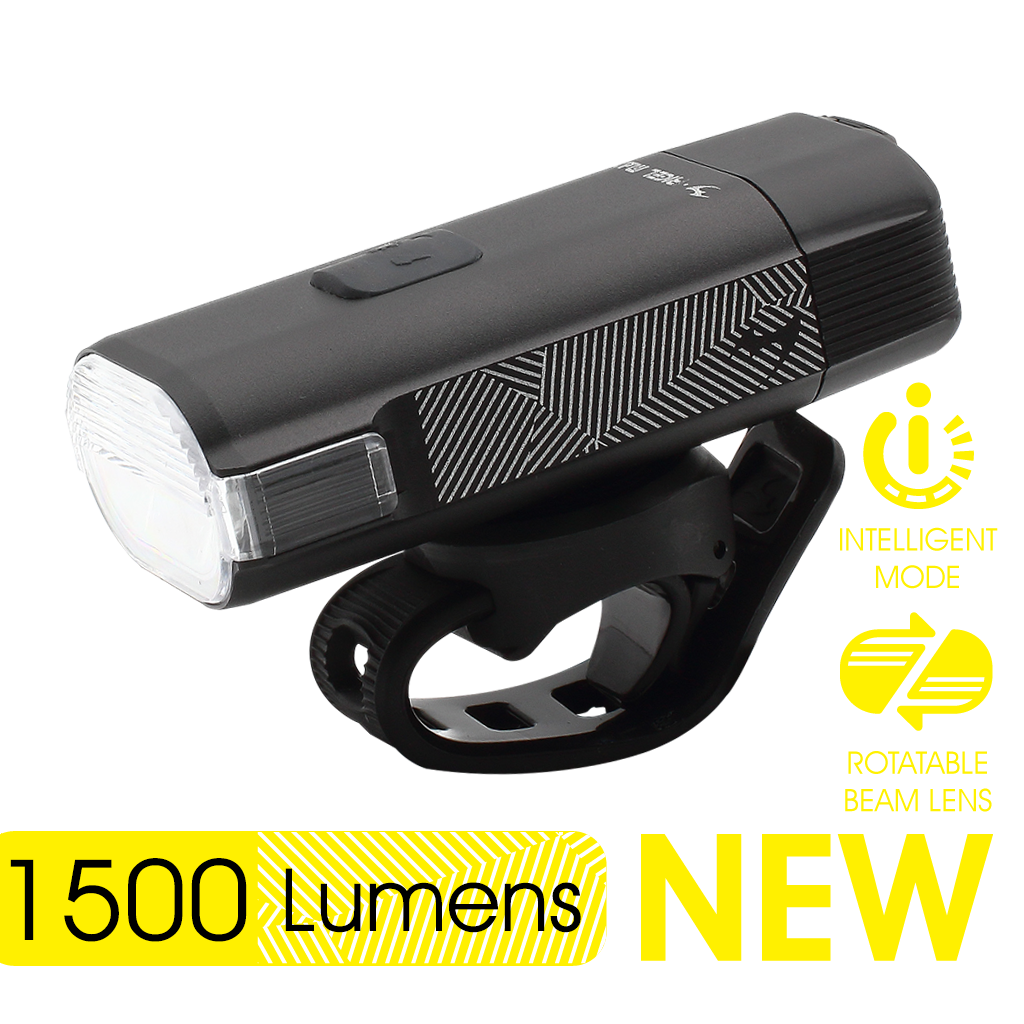Moon Rigel Max 1500 Lumen USB Şarjlı Bisiklet Ön Farı
