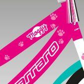 Carraro Moggy 16 Jant - PEMBE-BEYAZ-TURKUAZ