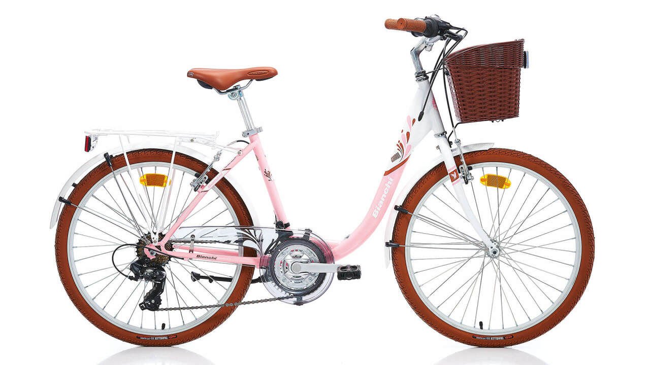 Bianchi Carmen 24'' 21V VB BEYAZ-TURKUAZ-KAHVERENGİ