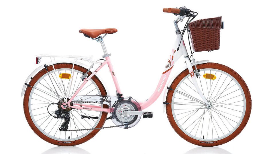 Bianchi Carmen 24'' 21V VB BEYAZ-TURKUAZ-KAHVERENGİ