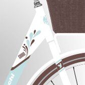 Bianchi Carmen 24'' 21V VB BEYAZ-TURKUAZ-KAHVERENGİ