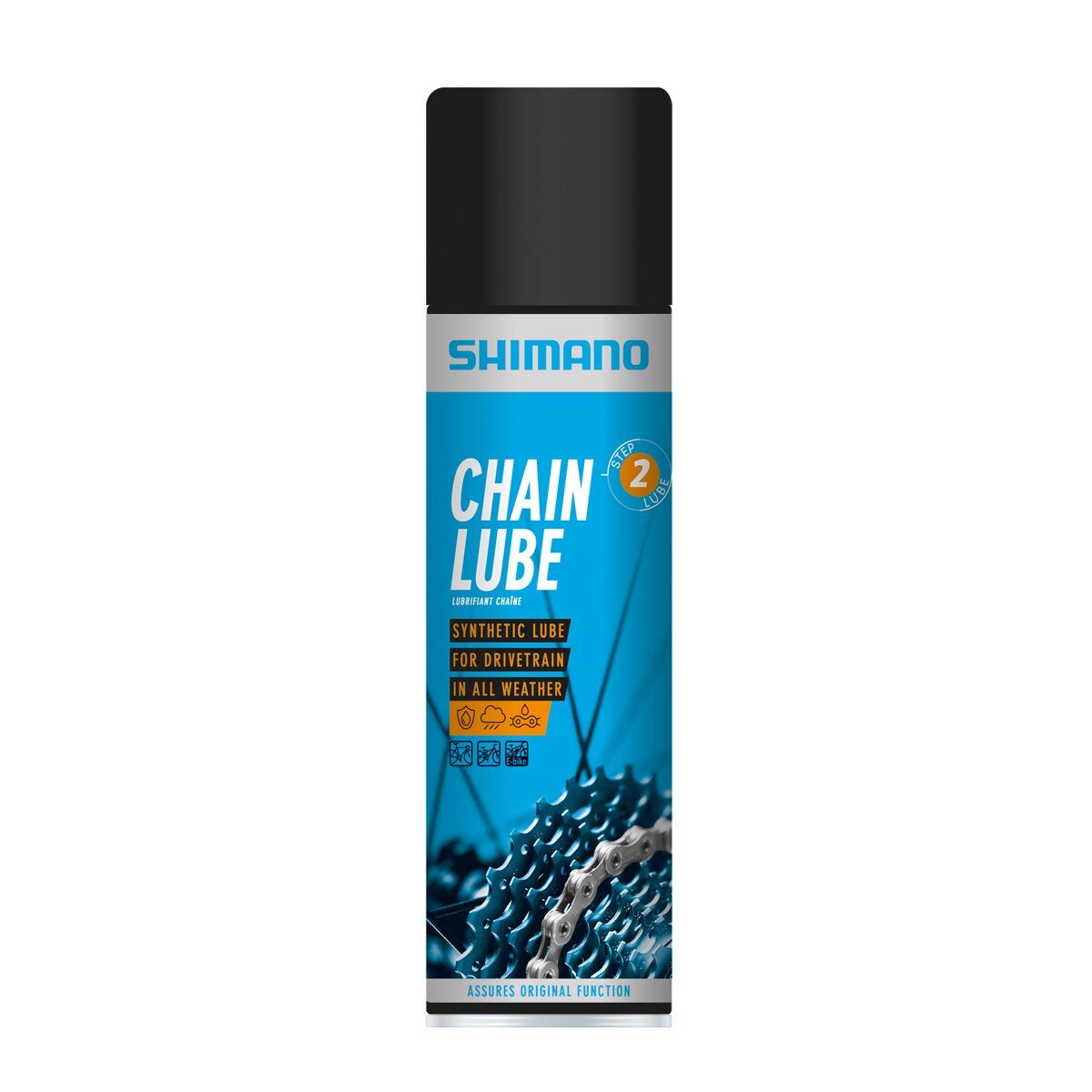 Shimano Zincir Yağı Sprey 200ml Her Hava Koşulu İçin