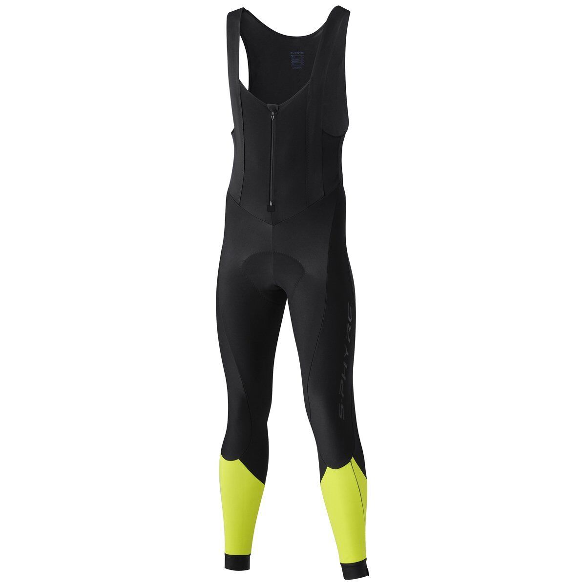 Shimano S-PHYRE Askılı Tayt L - NEON SARI
