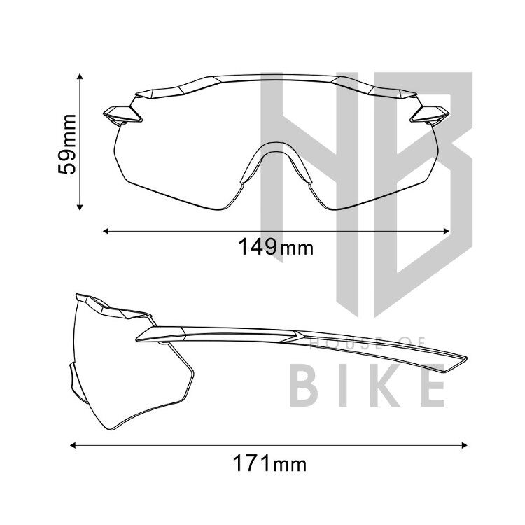 SHIMANO EQUINOX RIDESCAPE OFFROAD GÖZLÜK Matte Black